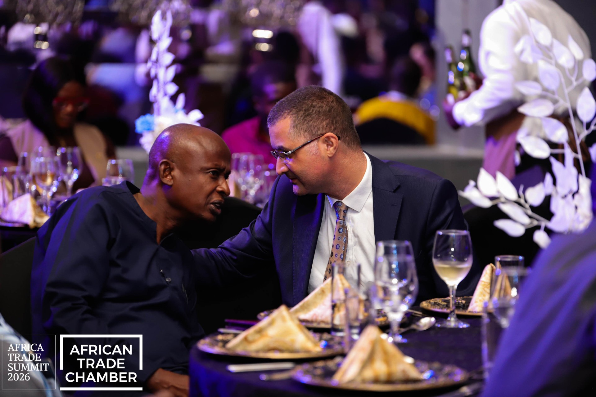 Guests at the Africa Trade Awards banquet